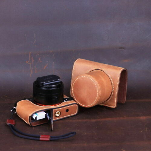 New Real Leather Protect Full Camera Cover Case Bag Fit For SONY RX1.RX1R.RX1RM2